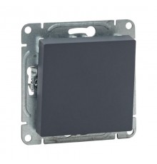 Механизм выключателя, одноклавишный, перекрёстный, графит Эпика  UP1-SWG-12 EKF