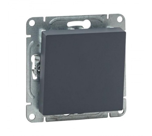 Механизм выключателя, одноклавишный, перекрёстный, графит Эпика  UP1-SWG-12 EKF