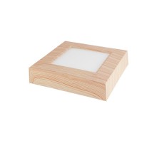 Светильник накладной светодиодный квадрат "Даунлайт" СПО (сосна) 6 Вт 120*120*32 мм 4000К   SQ0329-0446  TDM