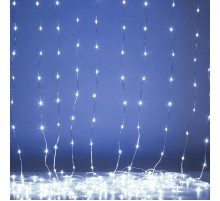 Гирлянда светодиодная   ENIN-300WD занавес водопад холодный белый 3*2,8 м 280 LED IP20  Б0060419  ЭРА