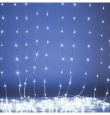 Гирлянда светодиодная   ENIN-300WD занавес водопад холодный белый 3*2,8 м 280 LED IP20  Б0060419  ЭРА