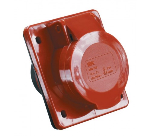 Розетка 414 скрытая 3Р+Е 16А 380В IP44  PSR42-016-4  IEK