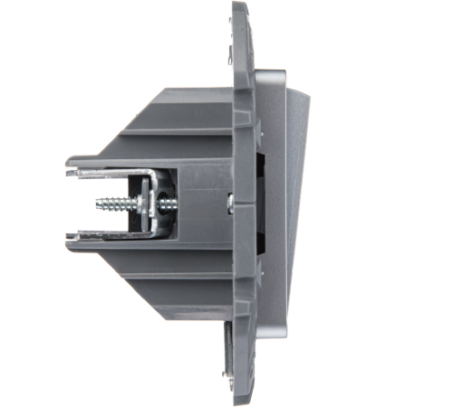 Inspiria Алюминий Переключатель двухклавишный 10AX  673657 Legrand