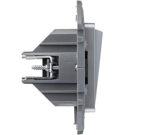 Inspiria Алюминий Переключатель двухклавишный 10AX  673657 Legrand