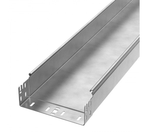 Лоток неперфорированный Профи INOX (AISI 304) 200х80x6000 (1,2 мм) (12 м/уп)  PR16.14065  Промрукав