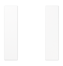 комплект накладок 1гр белый LS501TSAWW Jung