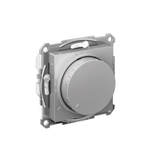 AtlasDesign Алюминий Светорегулятор (диммер) поворотно-нажимной, LED, RC, 400Вт, мех.  ATN000323  SE