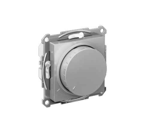 AtlasDesign Алюминий Светорегулятор (диммер) поворотно-нажимной, LED, RC, 400Вт, мех.  ATN000323  SE