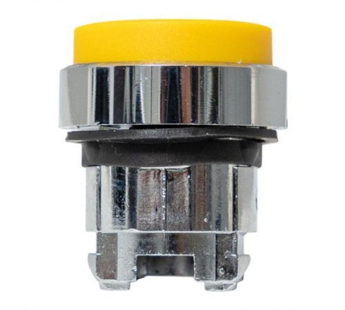 Механизм исполнительный кнопки XB4 желтый выпирающая возвратный без фиксации, без подсветки IP65  XB4BL-Y-65  EKF