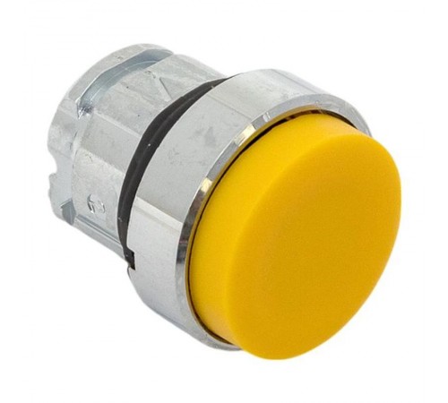 Механизм исполнительный кнопки XB4 желтый выпирающая возвратный без фиксации, без подсветки IP65  XB4BL-Y-65  EKF