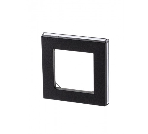 ABB Levit Антрацит / дымчатый чёрный Рамка 1-ая  3901H-A05010 63W  2CHH015010A6063  ABB