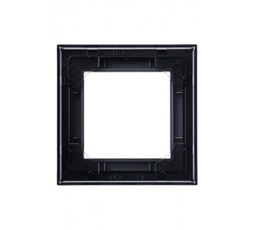 ABB Levit Антрацит / дымчатый чёрный Рамка 1-ая  3901H-A05010 63W  2CHH015010A6063  ABB