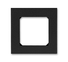 ABB Levit Антрацит / дымчатый чёрный Рамка 1-ая  3901H-A05010 63W  2CHH015010A6063  ABB