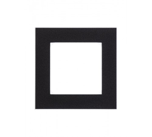 ABB Levit Антрацит / дымчатый чёрный Рамка 1-ая  3901H-A05010 63W  2CHH015010A6063  ABB