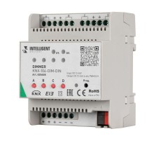 INTELLIGENT ARLIGHT Диммер KNX-104-DIM-DIN (12-24V, 4x4A)  025658  Arlight