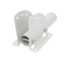 Кронштейн накладной / под бандажную ленту с переменным углом белый (230х150х150,  51) арт.607-302; 607-304;  607-410  Rexant