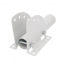 Кронштейн накладной / под бандажную ленту с переменным углом белый (230х150х150,  51) арт.607-302; 607-304;  607-410  Rexant