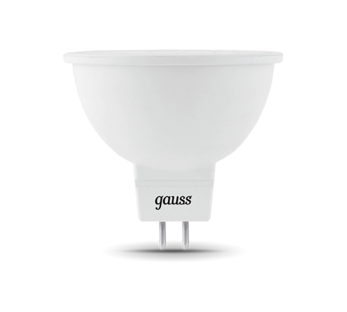 Лампа светодиодная MR16 12V 5W 530lm 6500K GU5.3 LED 1/10/100  201505305  Gauss
