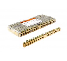 Шина "N" нулевая 6х9мм 20/1 (20 групп/крепеж по центру)   SQ0801-0044  TDM