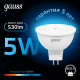 Лампа светодиодная MR16 12V 5W 530lm 6500K GU5.3 LED 1/10/100  201505305  Gauss