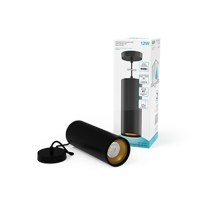 Светильник светодиодный накладной/подвесной HD035 12W (черный/золото) 4100K 79*200мм 1/10  HD035  Gauss