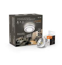 Набор Светильник Backlight BL143 3W + Лампа светодиодная MR16 6,5W 470lm 3000K GU5.3 LED  BL143P  Gauss