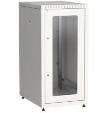 Шкаф LINEA E 18U 600х800мм двери 2шт стек. и метал. сер.  LE35-18U68-GM  ITK