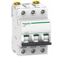 Выключатель автоматический трехполюсный iC60H 16А D 10кА  A9F85316  Schneider Electric