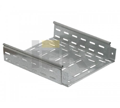 ESCA Лоток перфорированный 100х500х3000 RAL 9016  CLPK10-100-500-3  IEK