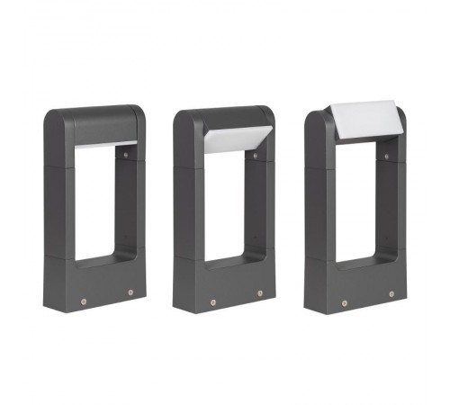 Светильник LGD-PATH-FRAME-ROTARY-H300-6W Warm3000 (GR, 111 deg, 230V) (Arlight, IP65 Металл, 3 года)  020397(1)  Arlight