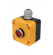 ПКУ22-1112-65У1, 1 красный цилиндр (НЗ), пост управления, IP65  (ЭТ)   ET526977   Электротехник