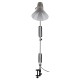 Светильник настольный N-121-E27-40W-GY Е27 на струбцине серый  Б0052758  ЭРА