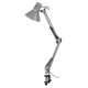 Светильник настольный N-121-E27-40W-GY Е27 на струбцине серый  Б0052758  ЭРА