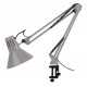 Светильник настольный N-121-E27-40W-GY Е27 на струбцине серый  Б0052758  ЭРА