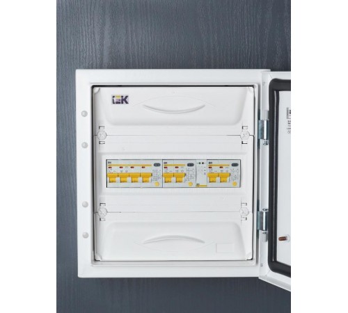 Выключатель автоматический дифференциального тока АД12 2п 63А C 30мА тип AC (3 мод)  MAD10-2-063-C-030  IEK