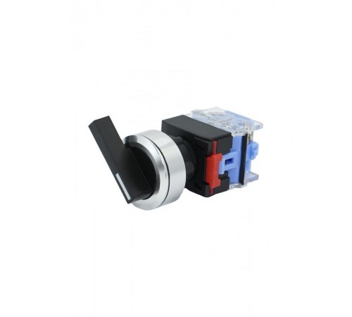 ВК30-11XB/21, 1НО+1НЗ, на 2 положения с фиксацией I-II, длинная рукоятка, d30мм, IP65, переключатель  (ЭТ)   ET020030   Электротехник