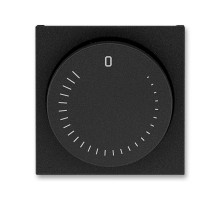 ABB Levit Антрацит / дымчатый чёрный Накладка для механизма регулирования скорости вращения вентилятора  3294H-A00130 63  2CHH940130A4063  ABB