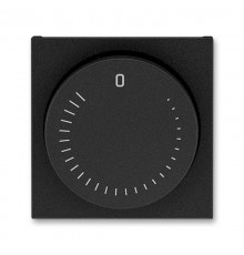 ABB Levit Антрацит / дымчатый чёрный Накладка для механизма регулирования скорости вращения вентилятора  3294H-A00130 63  2CHH940130A4063  ABB