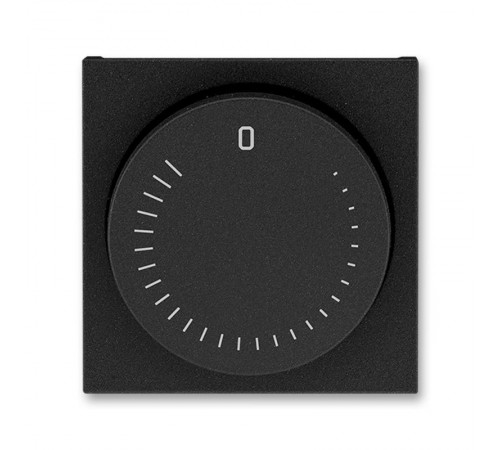 ABB Levit Антрацит / дымчатый чёрный Накладка для механизма регулирования скорости вращения вентилятора  3294H-A00130 63  2CHH940130A4063  ABB