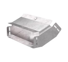 Угол вертикальный внутренний 45 градусов с крышкой Стандарт 300х80  PR16.0450  Промрукав