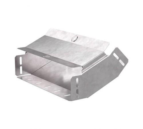 Угол вертикальный внутренний 45 градусов с крышкой Стандарт 300х80  PR16.0450  Промрукав