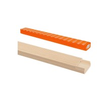 Кабель-канал 20х10 (2 м = 1 шт) "ЭКО" 3D сосна  SQ0402-2304  TDM