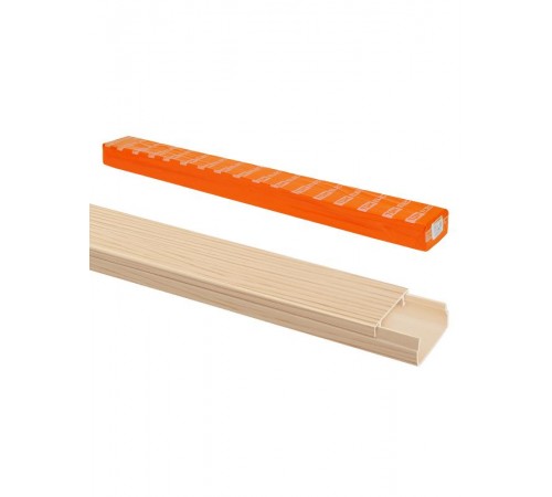 Кабель-канал 20х10 (2 м = 1 шт) "ЭКО" 3D сосна  SQ0402-2304  TDM