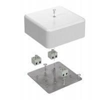 Коробка огнестойкая для кабель-канала 40-0470-FR2.5-6 Е15-Е60 (латунь) 103х103х45 IP42 6p, 2.5 мм.кв. 40-0470-FR2.5-6-Е60  Промрукав