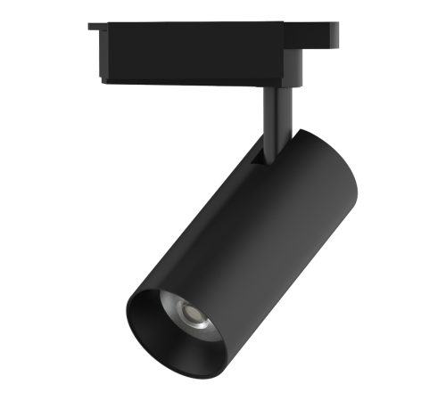 Светильник светодиодный трековый цилиндр 24W 1830lm 4000K 180-220V IP20 65*206мм черный линза 36  TR086  Gauss