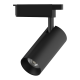 Светильник светодиодный трековый цилиндр 24W 1830lm 4000K 180-220V IP20 65*206мм черный линза 36  TR086  Gauss