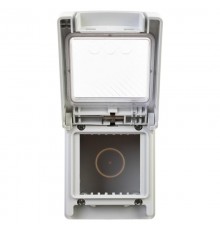 Коробка для настенного монтажа "Avanti", IP55, серая, 2 модуля  4403932  DKC