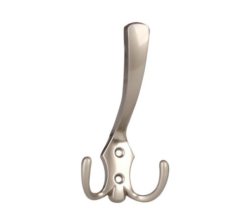 Крючок 2405, 3-х рожковый, сатин (1 шт)  - пакет   129914  Tech-KREP