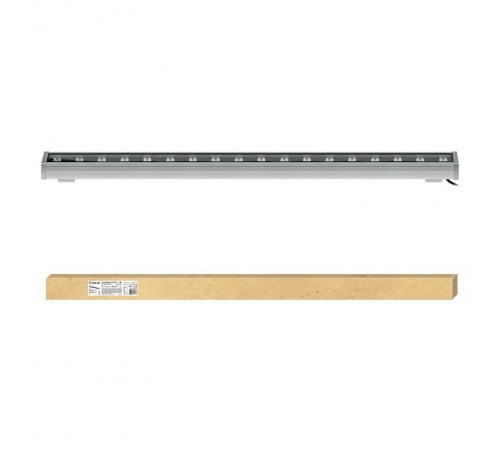 Прожектор заливного света LED линейный ULF-Q552 18W/NW IP65 SILVER 1000мм. 4000К, 45 град  UL-00001431  Volpe