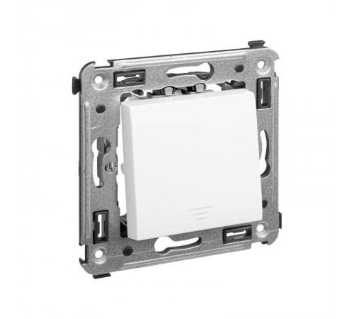 Кнопка одноклавишная в стену, "Avanti", "Белое облако"  4400153  DKC